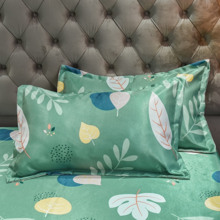 91家纺网 家纺一手货源 找家纺 ds生活馆 2021新款欧式蕾丝花边床单款凉席冰丝席落英缤纷