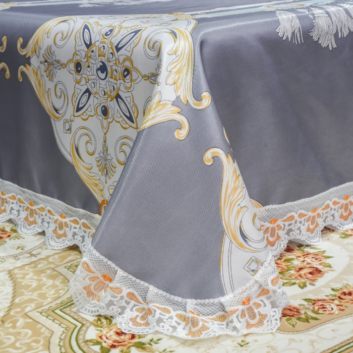 91家纺网 家纺一手货源 找家纺 ds生活馆 2021新款欧式蕾丝花边床单款凉席冰丝席夏日风尚