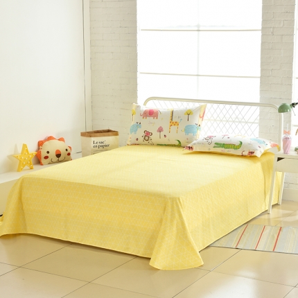 91家纺网 家纺一手货源 找家纺 （总）时尚小动物系列全棉13372四件套（加老板微信有会员价）