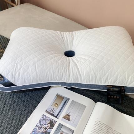 91家纺网 家纺一手货源 找家纺 （总）伟邦 2021新款绗缝护耳健康枕芯一只