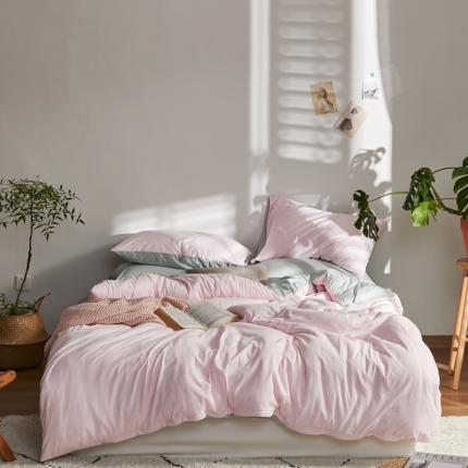 91家纺网 家纺一手货源 找家纺 （总）涞澳家纺 2021新款针织棉四件套