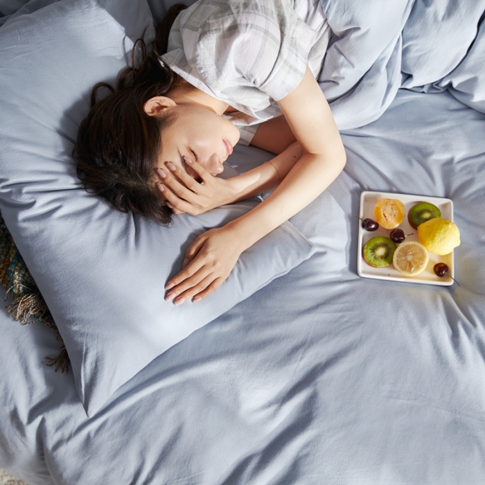 91家纺网 家纺一手货源 找家纺 涞澳家纺 2021新款针织棉四件套寒亦