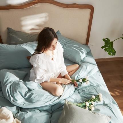 涞澳家纺 2021新款针织棉四件套曼文