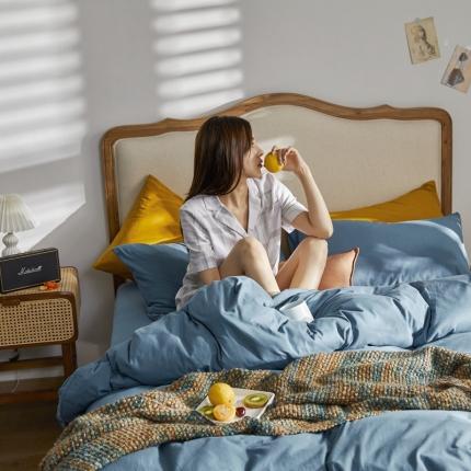 涞澳家纺 2021新款针织棉四件套盼兰