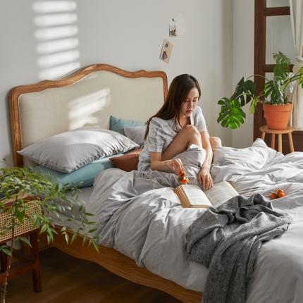 涞澳家纺 2021新款针织棉四件套易烟