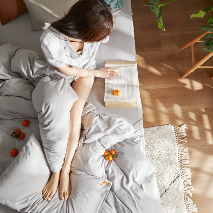 91家纺网 家纺一手货源 找家纺 涞澳家纺 2021新款针织棉四件套易烟