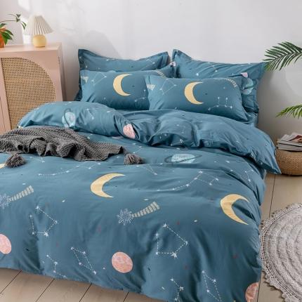 91家纺网 家纺一手货源 找家纺 （总）星期三 2021年3月新款全棉13372四件套（加老板微信有会员价）