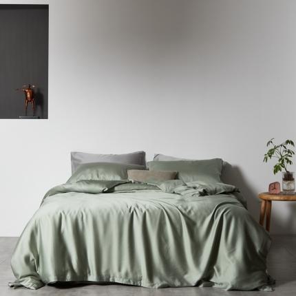 91家纺网 家纺一手货源 找家纺 （总）涞澳家居 2021新款60天丝纯色四件套