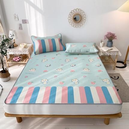 91家纺网 家纺一手货源 找家纺 （总）懒猫 2021新款大版冰丝凉席