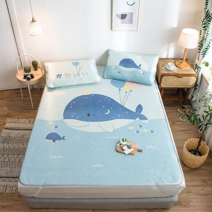 91家纺网 家纺一手货源 找家纺 （总）懒猫 2021新款大版冰丝凉席