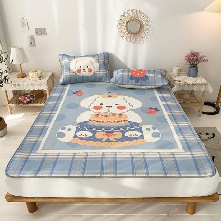 91家纺网 家纺一手货源 找家纺 （总）懒猫 2021新款大版冰丝凉席