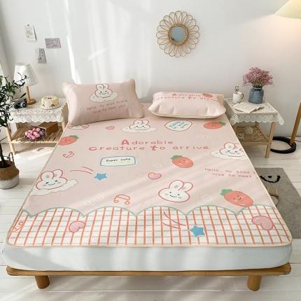 91家纺网 家纺一手货源 找家纺 （总）懒猫 2021新款大版冰丝凉席