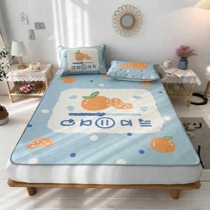 91家纺网 家纺一手货源 找家纺 （总）懒猫 2021新款大版冰丝凉席