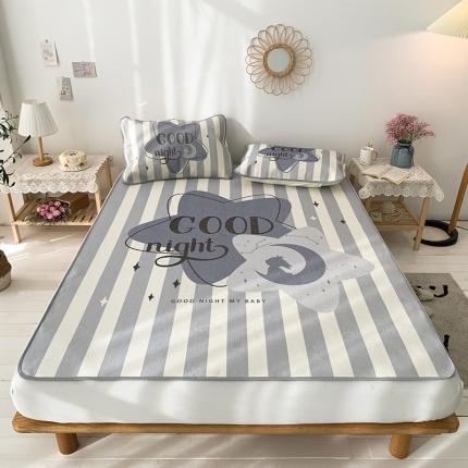 91家纺网 家纺一手货源 找家纺 （总）懒猫 2021新款大版冰丝凉席