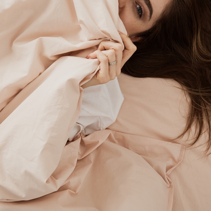 91家纺网 家纺一手货源 找家纺 涞澳家纺 2021新款60s水洗棉素色四件套 裸色