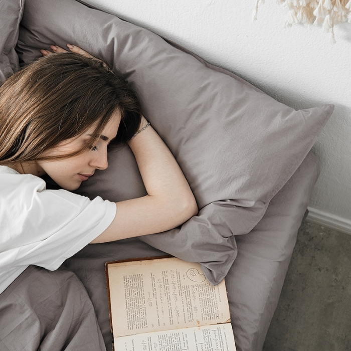 91家纺网 家纺一手货源 找家纺 涞澳家纺 2021新款60s水洗棉素色四件套 情灰