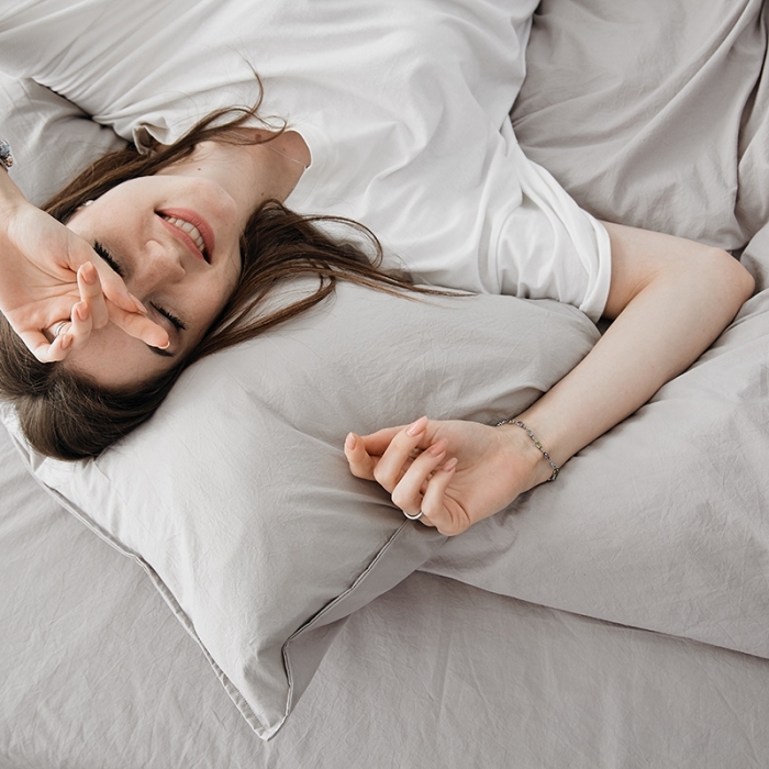 91家纺网 家纺一手货源 找家纺 涞澳家纺 2021新款60s水洗棉素色四件套 若灰