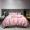 91家纺网 家纺一手货源 找家纺 涞澳家居 2021新款60天丝纯色四件套梦幻粉