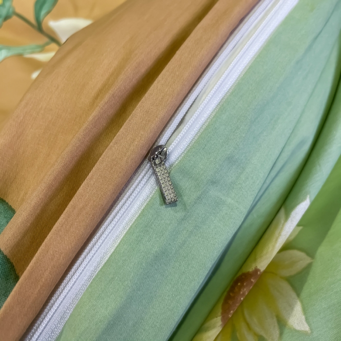 91家纺网 家纺一手货源 找家纺 金爱家 2021新款全棉活性花卉系列四件套 滤光