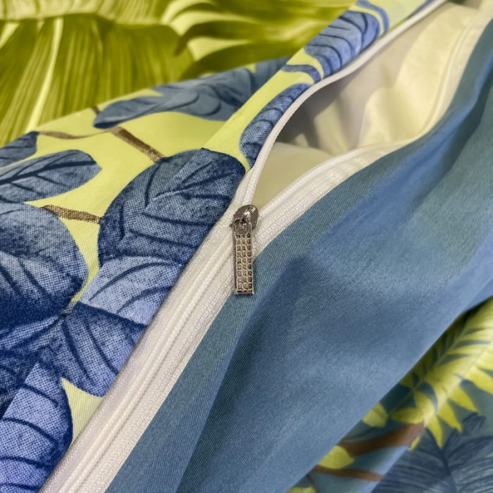 91家纺网 家纺一手货源 找家纺 金爱家 2021新款全棉活性花卉系列四件套 映曲