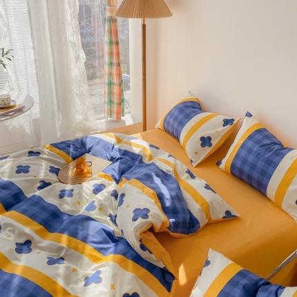 91家纺网 家纺一手货源 找家纺 （总）眠屿家纺 2021新款全棉印花四件套