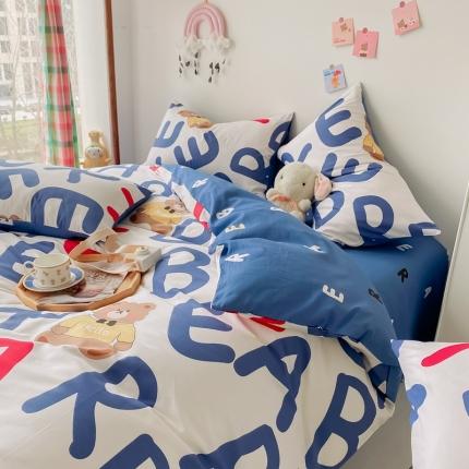 91家纺网 家纺一手货源 找家纺 （总）眠屿家纺 2021新款全棉印花四件套