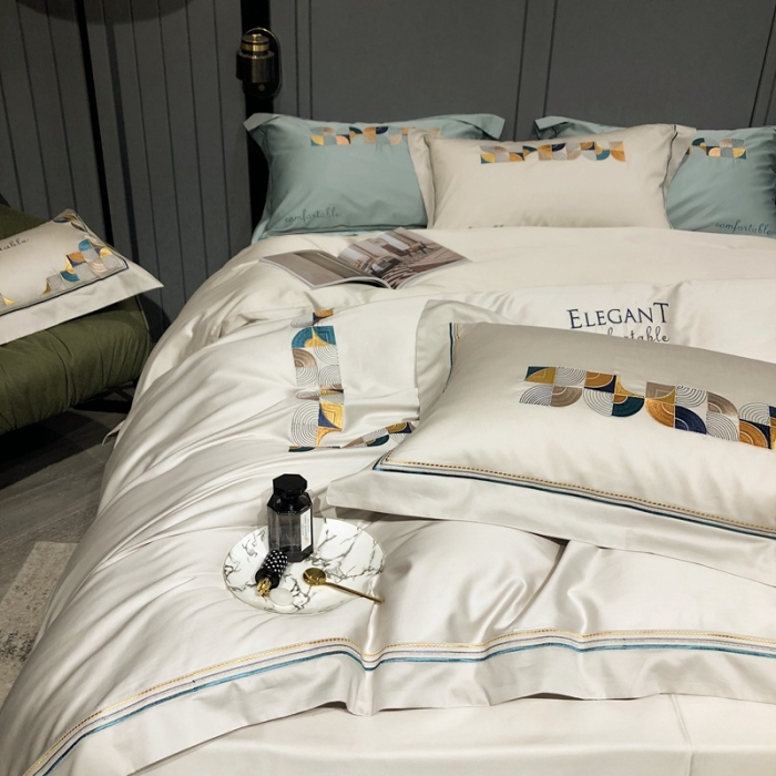 91家纺网 家纺一手货源 找家纺 涞澳家纺 2021新款100支工艺四件套-温迪 温迪-米