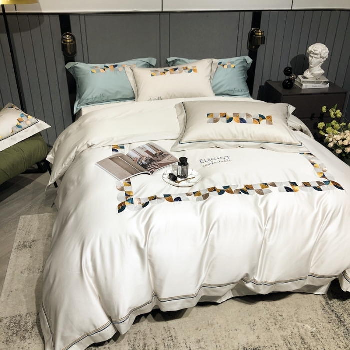 91家纺网 家纺一手货源 找家纺 涞澳家纺 2021新款100支工艺四件套-温迪 温迪-米