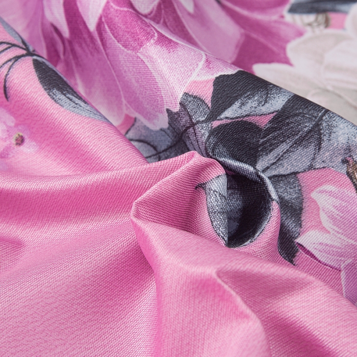 91家纺网 家纺一手货源 找家纺 纽缦  2021新款冰丝凉席三件套床裙款 克洛伊粉