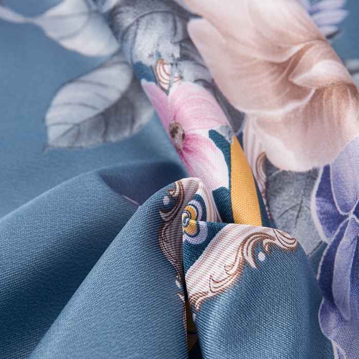 91家纺网 家纺一手货源 找家纺 纽缦  2021新款冰丝凉席三件套床裙款 克洛伊兰