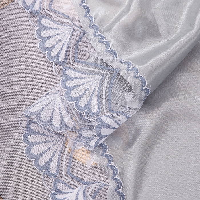 91家纺网 家纺一手货源 找家纺 纽缦  2021新款冰丝凉席三件套床裙款 蜜莉尔