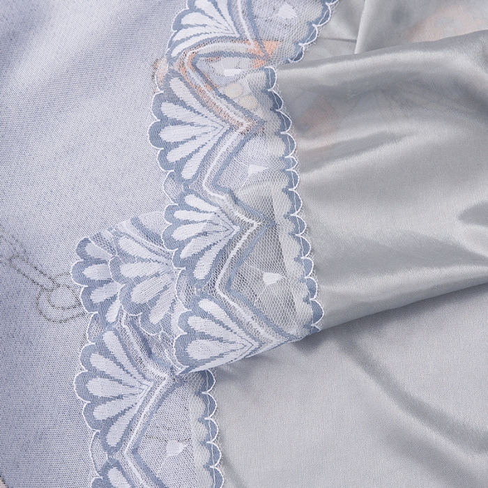 91家纺网 家纺一手货源 找家纺 纽缦  2021新款冰丝凉席三件套床裙款 清新物语