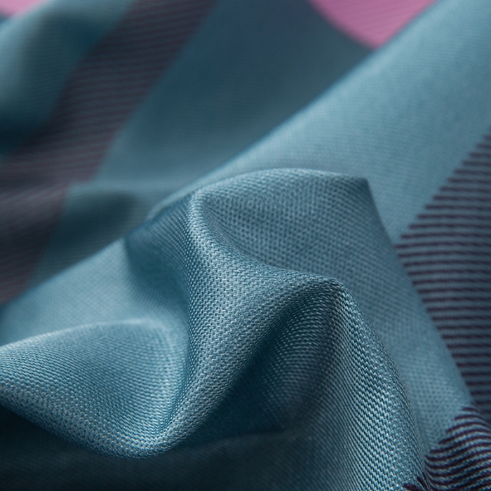 91家纺网 家纺一手货源 找家纺 纽缦  2021新款冰丝凉席三件套床裙款 时尚彩格绿