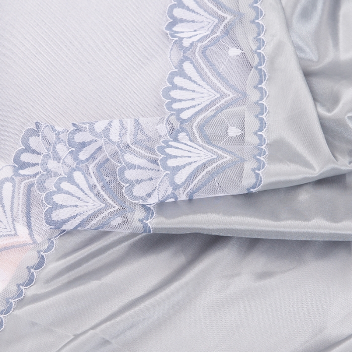 91家纺网 家纺一手货源 找家纺 纽缦  2021新款冰丝凉席三件套床裙款 幸福沉醉