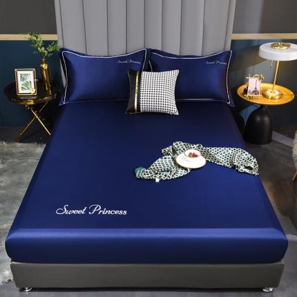 91家纺网 家纺一手货源 找家纺 （总）笙意 新款水洗真丝单床笠