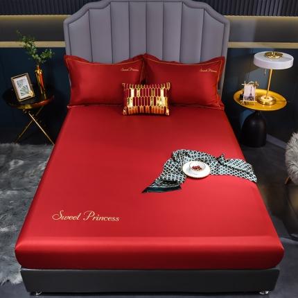 91家纺网 家纺一手货源 找家纺 （总）笙意 新款水洗真丝单床笠