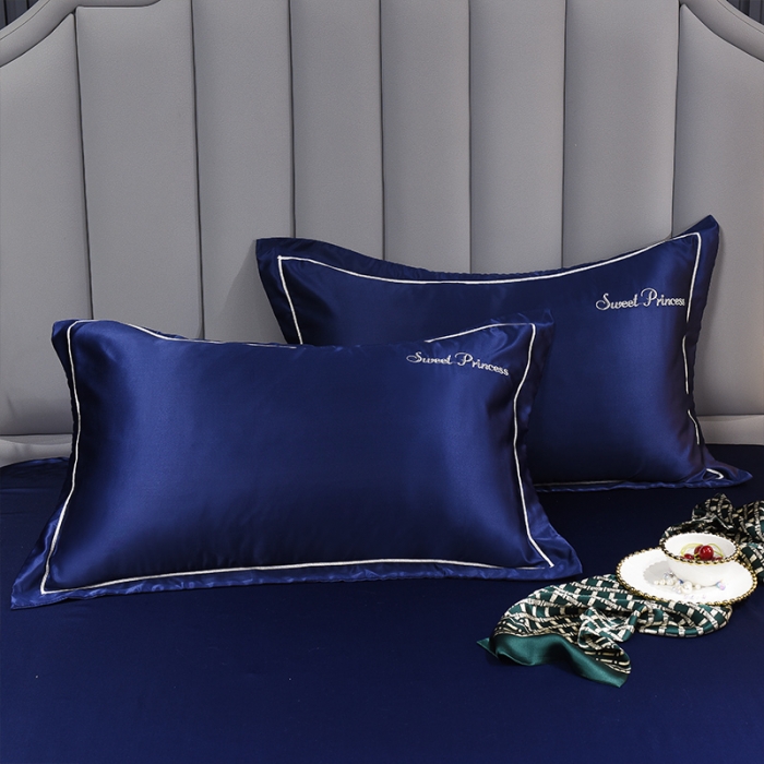 91家纺网 家纺一手货源 找家纺 （总）笙意 新款水洗真丝单床笠