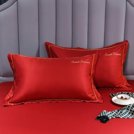 91家纺网 家纺一手货源 找家纺 (总）笙意家纺 2025新款水洗真丝单枕套