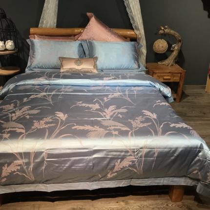 91家纺网 家纺一手货源 找家纺 （总）玖玖爱 2021新款天丝棉提花镂空四件套