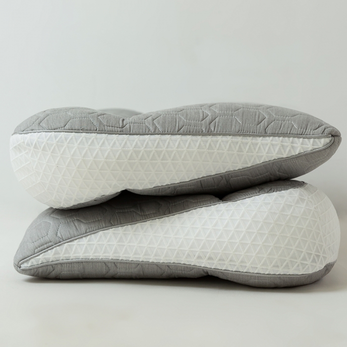 91家纺网 家纺一手货源 找家纺 多点家居 2021新款吸湿排汗枕 灰色40*70cm