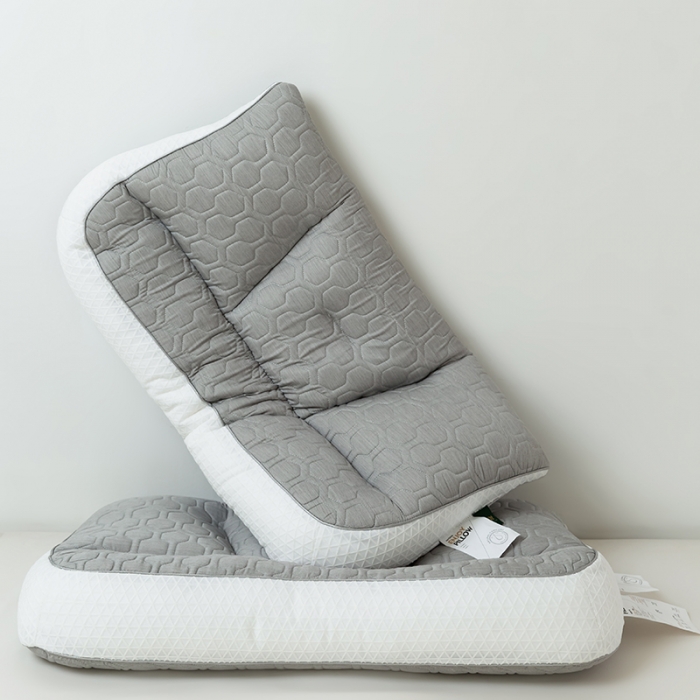 91家纺网 家纺一手货源 找家纺 多点家居 2021新款吸湿排汗枕 灰色40*70cm