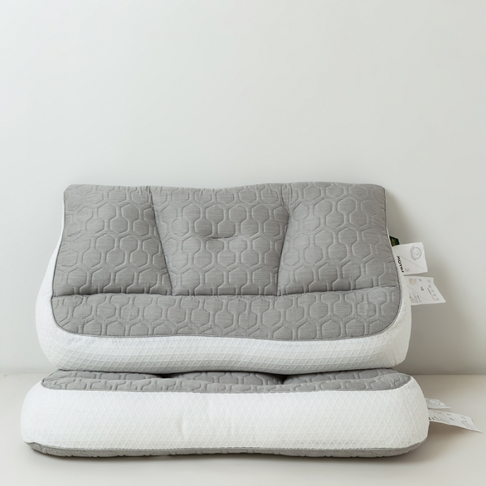 91家纺网 家纺一手货源 找家纺 多点家居 2021新款吸湿排汗枕 灰色40*70cm