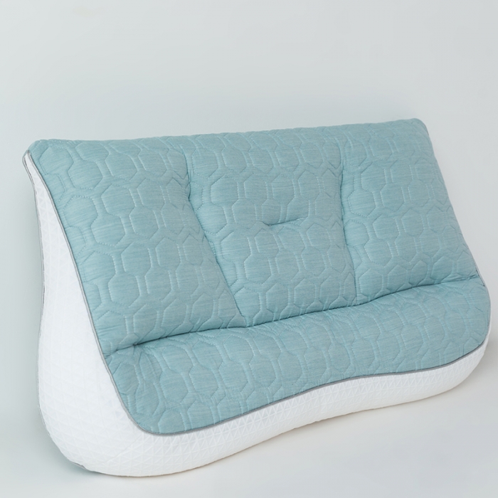 91家纺网 家纺一手货源 找家纺 多点家居 2021新款吸湿排汗枕 绿色40*70cm