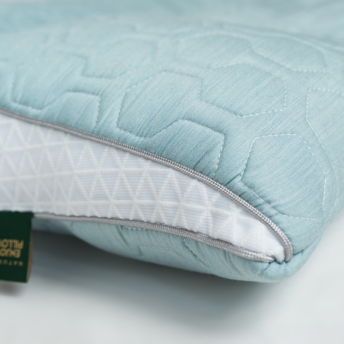 91家纺网 家纺一手货源 找家纺 多点家居 2021新款吸湿排汗枕 绿色40*70cm