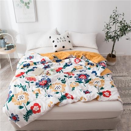 91家纺网 家纺一手货源 找家纺 （总）慕尚 2025新款水洗棉夏被