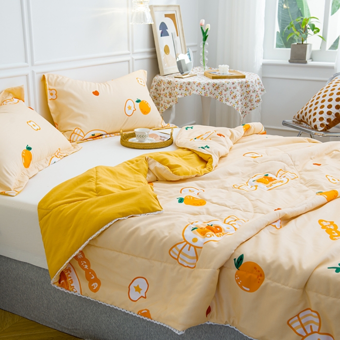 91家纺网 家纺一手货源 找家纺 （总）慕尚 2025新款水洗棉夏被