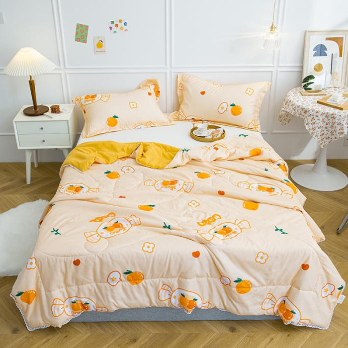 91家纺网 家纺一手货源 找家纺 （总）慕尚 2025新款水洗棉夏被