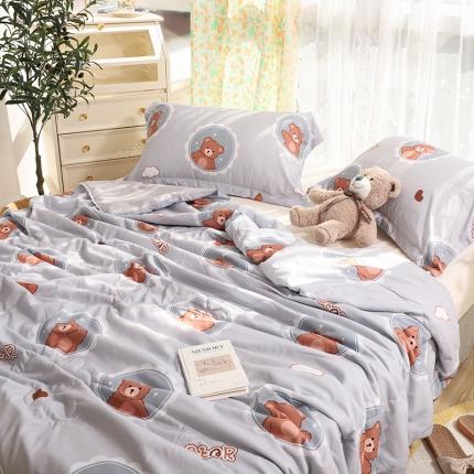 91家纺网 家纺一手货源 找家纺 （总）慕尚 2025新款水洗棉夏被实拍图