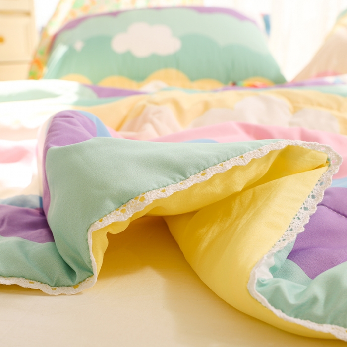 91家纺网 家纺一手货源 找家纺 （总）慕尚 2025新款水洗棉夏被实拍图