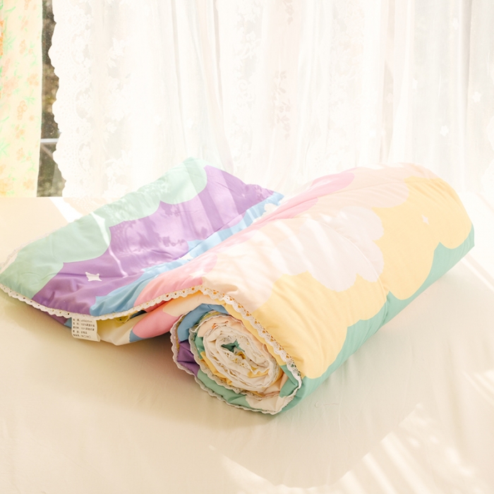 91家纺网 家纺一手货源 找家纺 （总）慕尚 2025新款水洗棉夏被实拍图